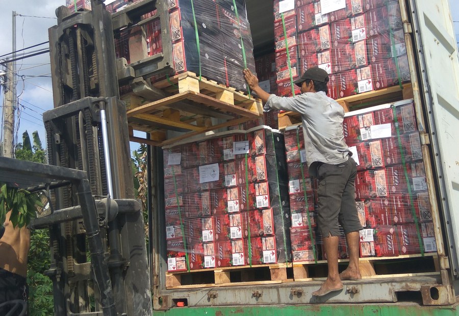Container loading